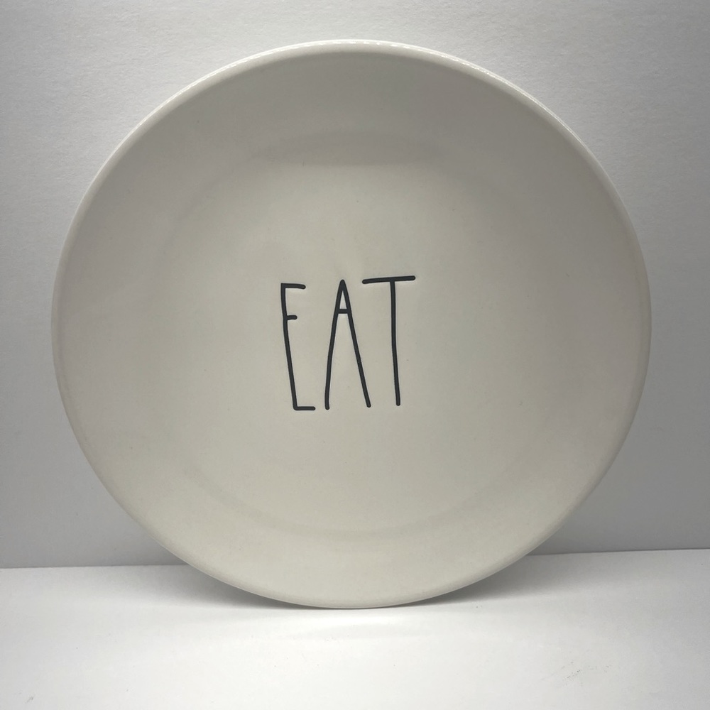 Rae Dunn Small Plates "Eat" Set of 4